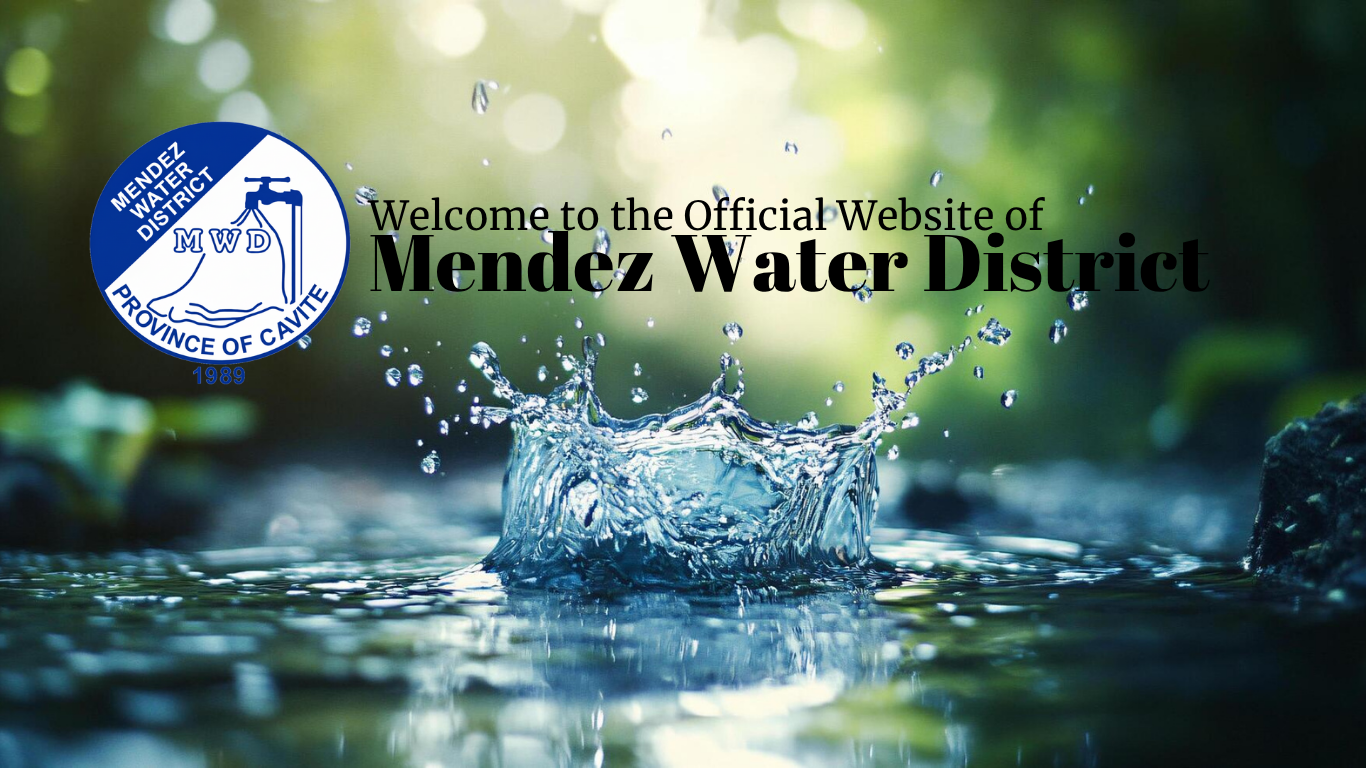 Welcome to the Official Website of Mendez Water District